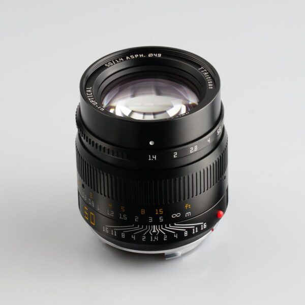 TTArtisan 50mm f/1.4 Leica M-Mount Black
