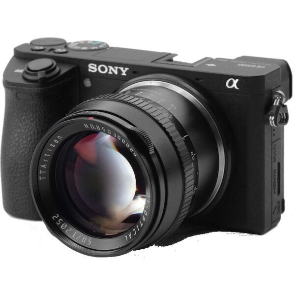 TTArtisan 50mm f/1.2 Sony E-Mount | APS-C Black