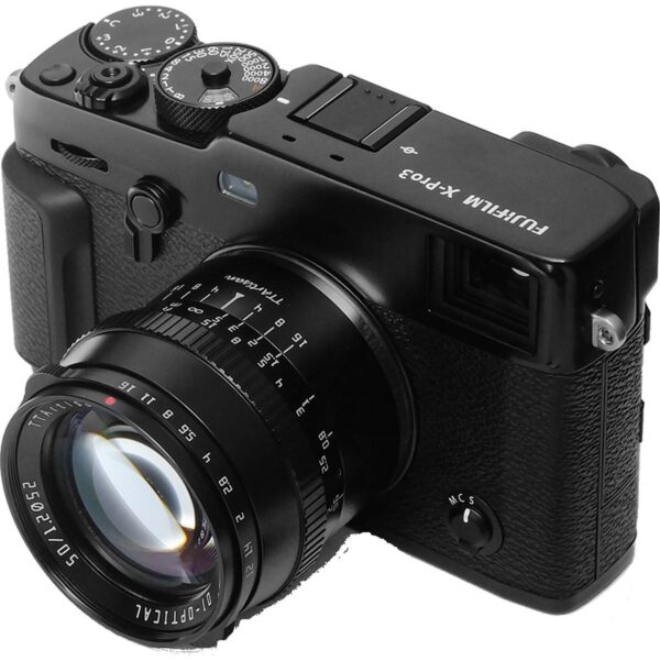 TTArtisan 50mm f/1.2 Fujifilm X-Mount | APS-C Black