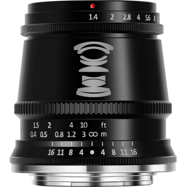 TTArtisan 17mm f/1.4 For Fujifilm X-Mount | APS-C Black