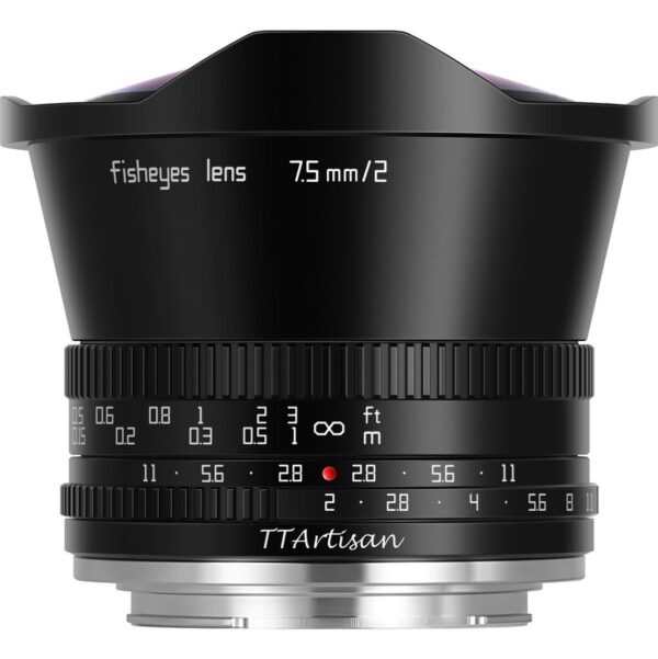 TTArtisan 7.5mm f/2.0 Sony E-Mount | APS-C Black