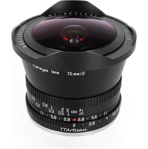 TTArtisan 7.5mm f/2.0 L-Mount (Pana/Leica) | FullFrame Black