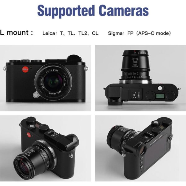 TTArtisan 17mm f/1.4 Leica/Sigma L-Mount | APS-C Black