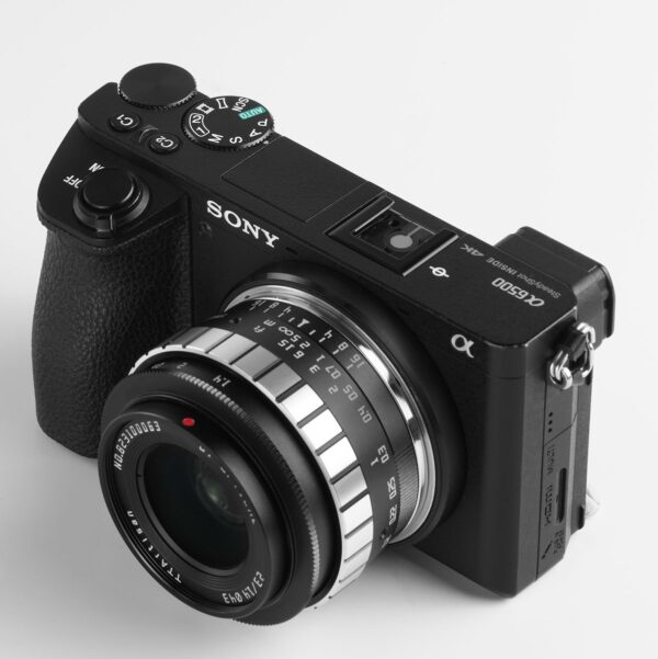 TTArtisan 23mm f/1.4 Sony E-Mount | APS-C Black/Silver