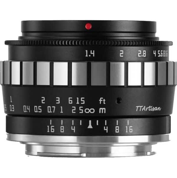 TTArtisan 23mm f/1.4 Nikon Z-Mount | APS-C Black/Silver