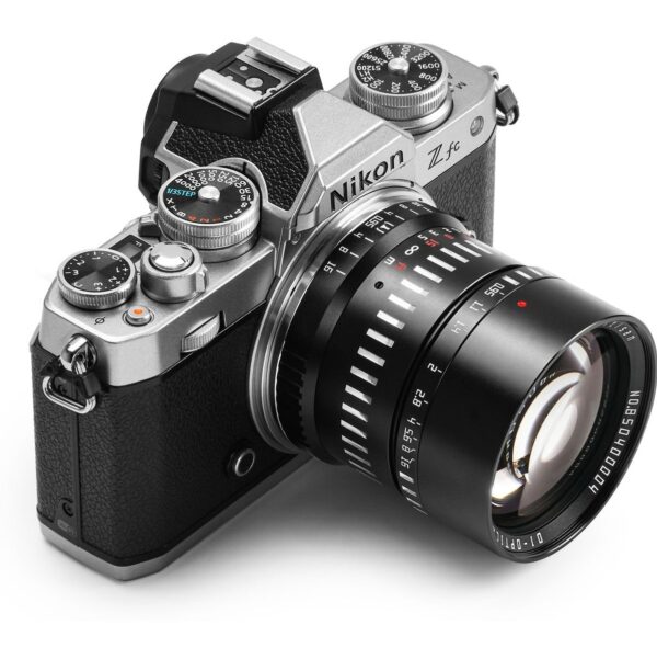 TTArtisan 50mm f/0.95 Nikon Z-Mount | APS-C Black/Silver