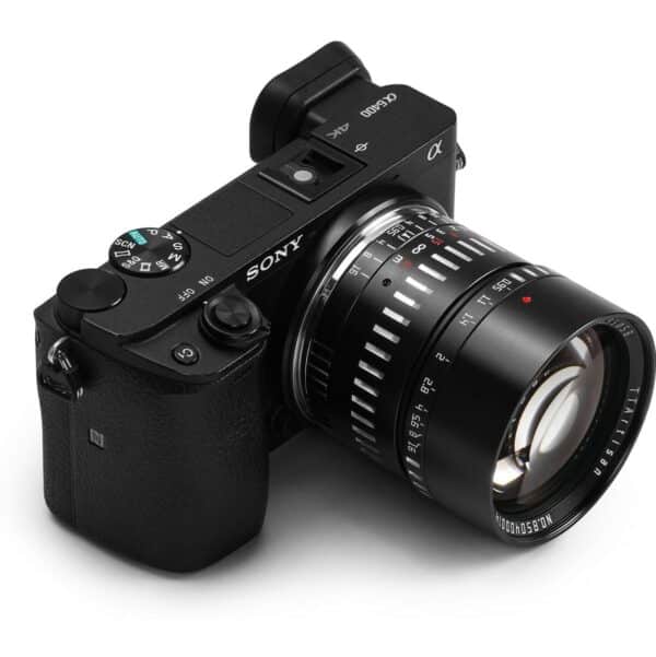 TTArtisan 50mm f/0.95 Sony E-Mount | APS-C Black/Silver