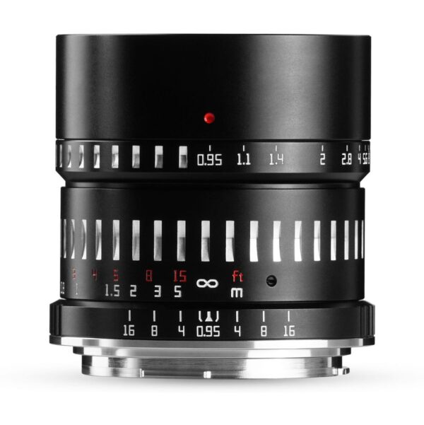 TTArtisan 50mm f/0.95 L-Mount | APS-C Black/Silver