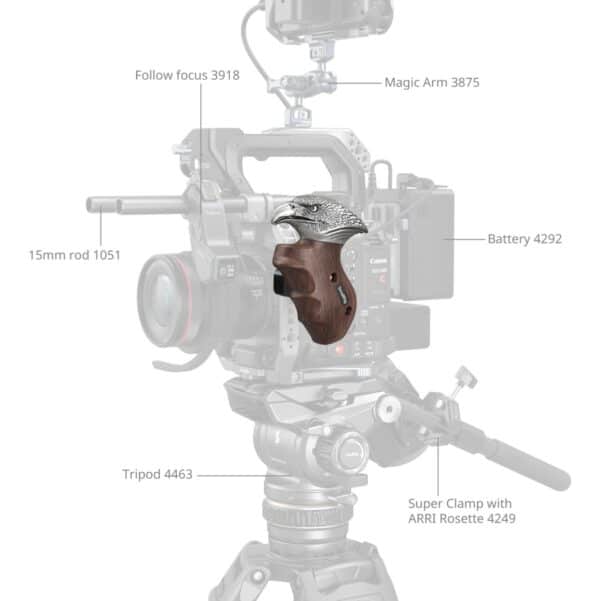 SmallRig 4817 Imagegrip Series Eagle Handle w/ Nato Clamp...