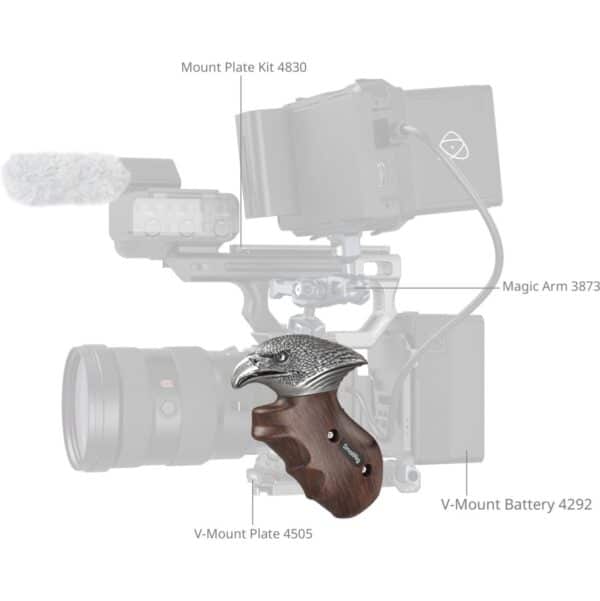 SmallRig 4817 Imagegrip Series Eagle Handle w/ Nato Clamp...