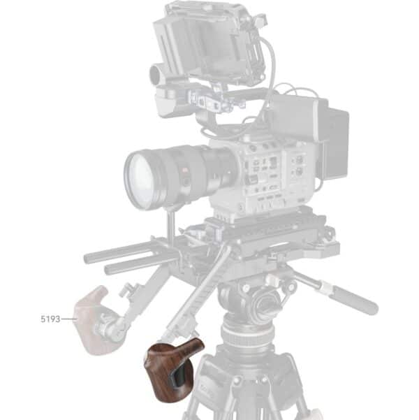 SmallRig 5162 Imagegrip Series Wooden Handle w/ ARRI Rose...