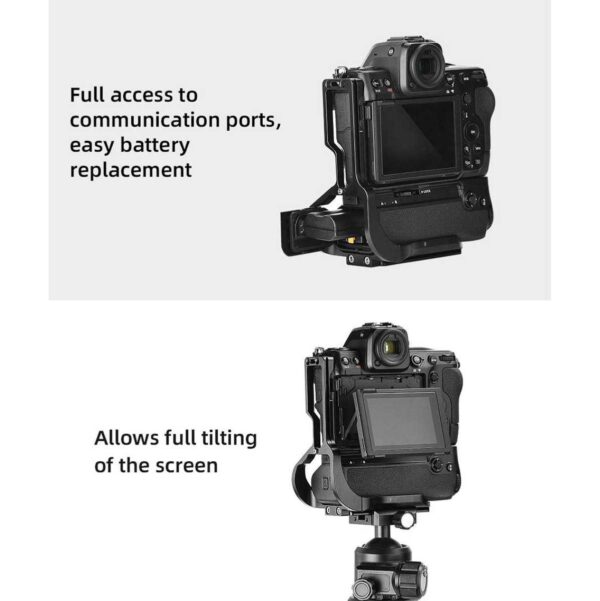 Sunwayfoto L-Plaat / L-Bracket Arca Nikon Z8 w/ Grip (PNL...