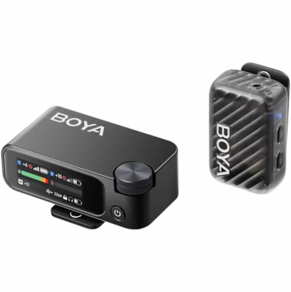 Boya Boyamic 2-01 Professional-Grade Microphone Includes 2 Lavalier Mic