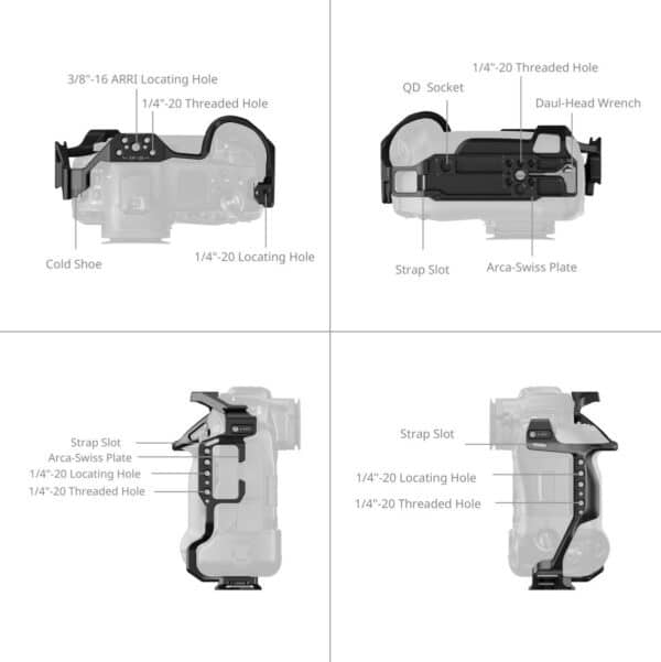 SmallRig 5413 Cage For Canon EOS R1