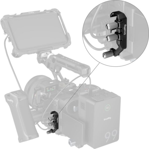 SmallRig 5592 USB-C & Multi Cable Clamp For Cages For Son...
