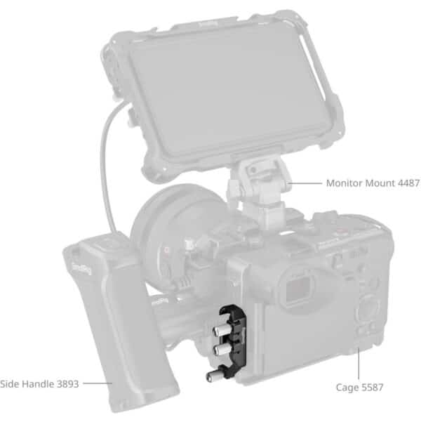 SmallRig 5592 USB-C & Multi Cable Clamp For Cages For Son...