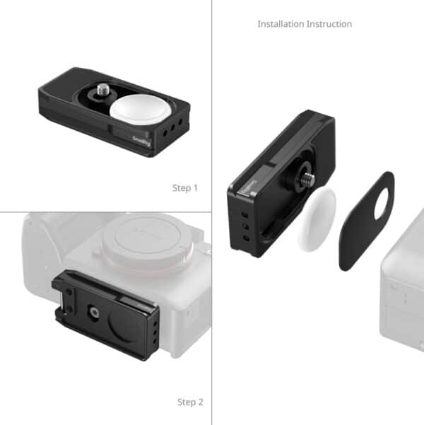 SmallRig MD5422 ArcaSwiss Mount Plate For Airtag / SMARTTAG2