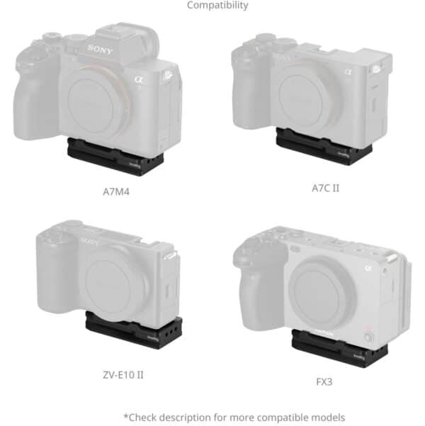 SmallRig MD5423 ArcaSwiss Mount Plate For Airtag For Sony