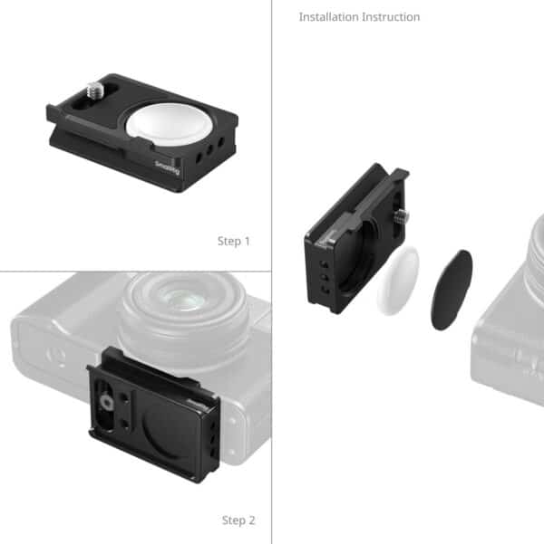 SmallRig MD5425 ArcaSwiss Mount Plate For Airtag For Fuji...