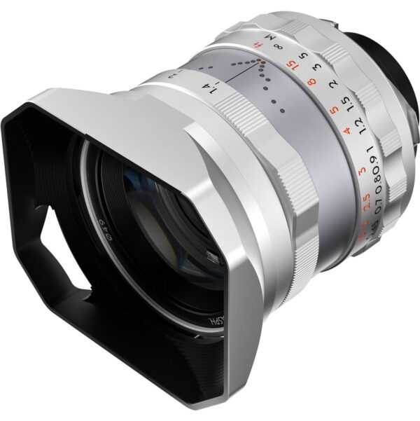 Thypoch 35mm f/1.4 FullFrame For Canon RF-Mount Silver