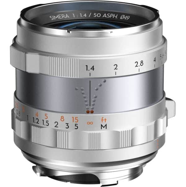 Thypoch 50mm f/1.4 FullFrame For Leica M-Mount Silver