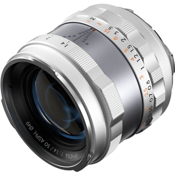 Thypoch 50mm f/1.4 FullFrame For Leica M-Mount Silver