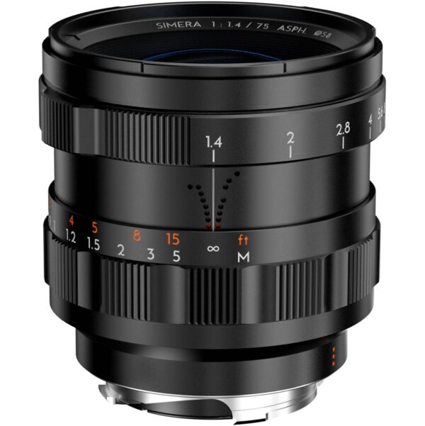 Thypoch FullFrame 75mm f/1.4 for Leica M-Mount Black