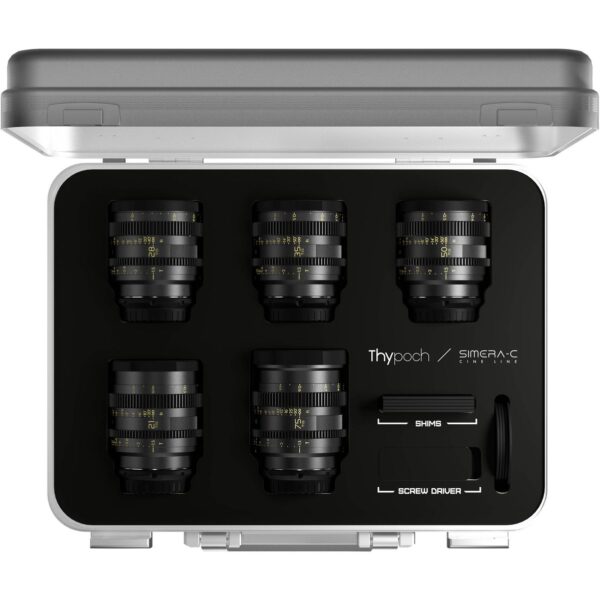 Thypoch FullFrame Cine Lens-4 Kit Simera-C 28/35/50/75mm T1.5 M-Mount