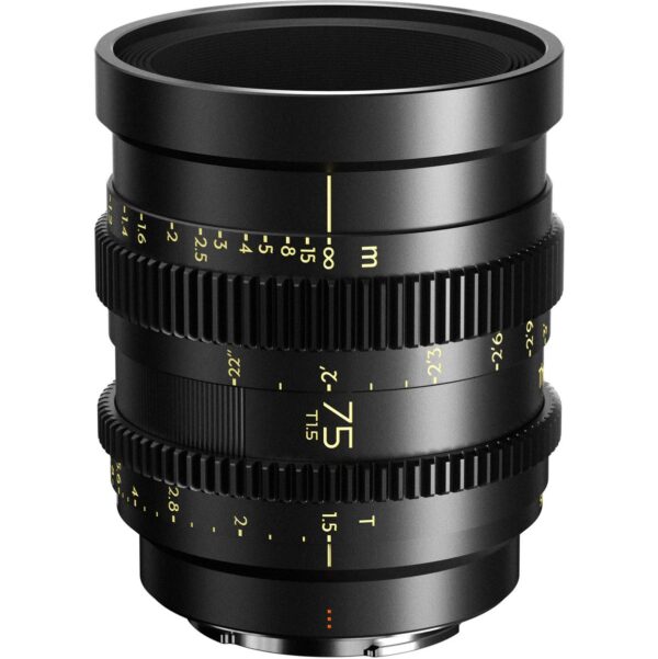 Thypoch Simera-C 75mm T1.5 FF Prime Cine Lens M-Mount