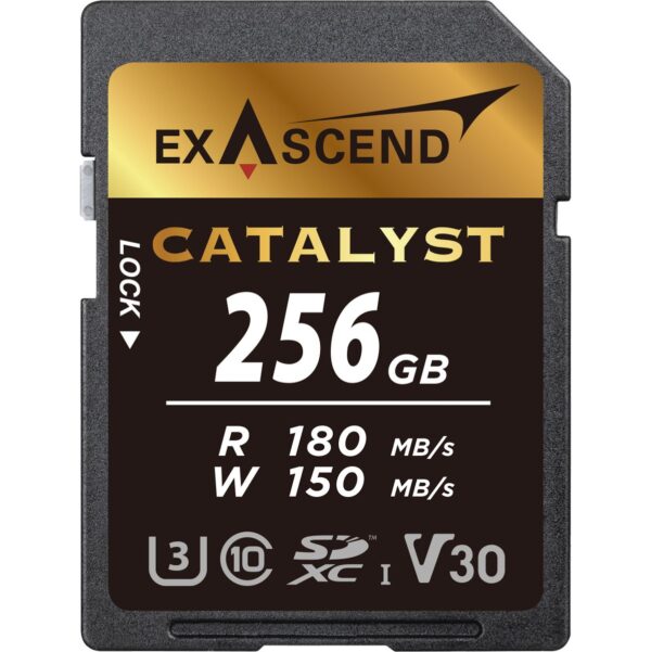 Exascend Catalyst UHS-I MicroSD card(V30) 256GB zonder adapter