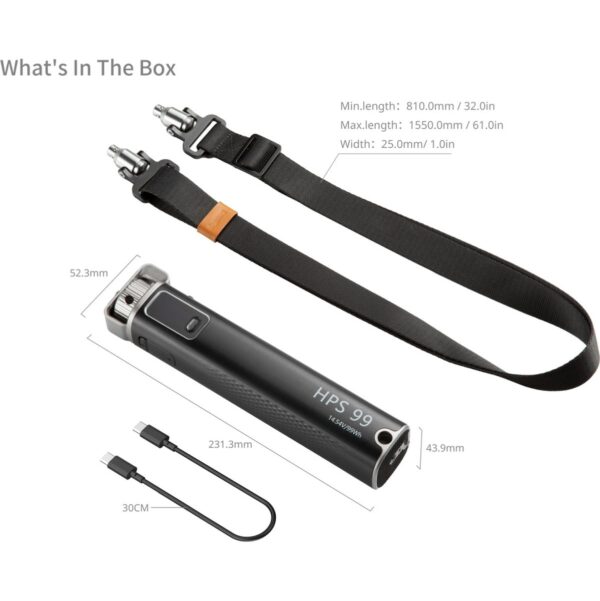 SmallRig 5249 HPS99 Handheld Power Stick Kit