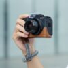 SmallRig 5385 Leather Case Kit For Canon PowerShot V1 (Br...
