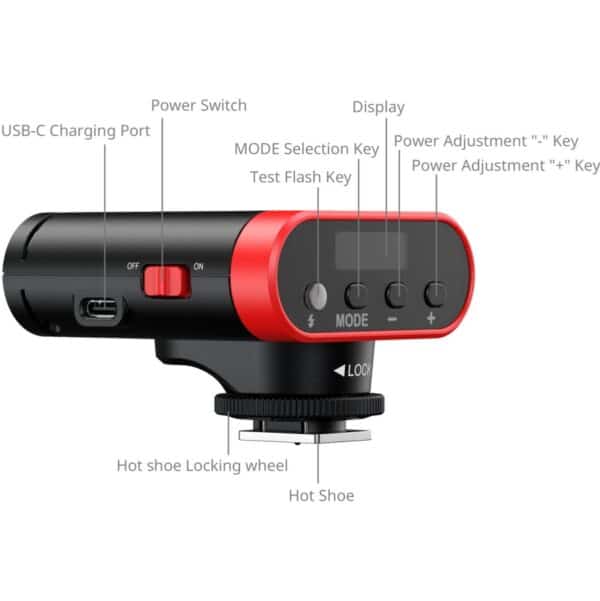 SmallRig 5374 RS20 Mini Speedlite Flash