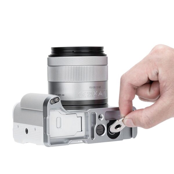 JJC HG R50V Silver Camera Hand Grip For Canon EOS R50 V