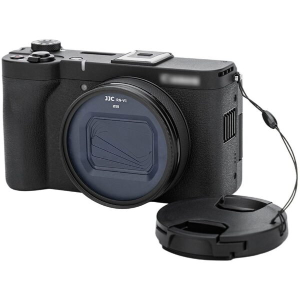 JJC RN V1 Filter Adapter & Lens Cap Kit For Canon PowerSh...