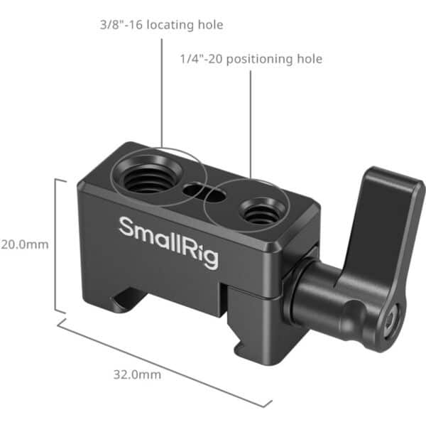 SmallRig 1973B Universal Nato Clamp Support