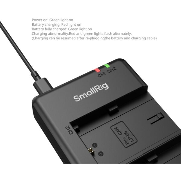 SmallRig 5408 Camera Battery And Charger Kit For Canon LP...