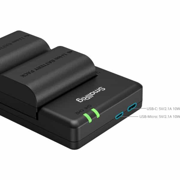 SmallRig 5408 Camera Battery And Charger Kit For Canon LP...