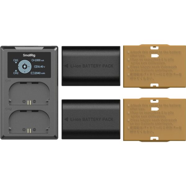 SmallRig 5409 Camera Battery X2 And Charger Kit For Canon...