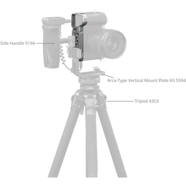 SmallRig 5482 Baseplate w/ Airtag Slot For Sony Alpha 7C ...