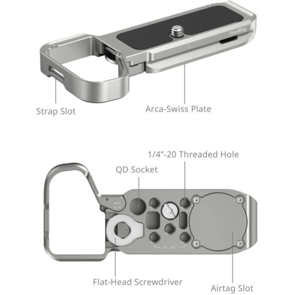 SmallRig 5482 Baseplate w/ Airtag Slot For Sony Alpha 7C ...