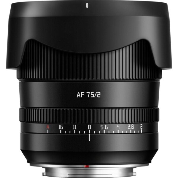 TTArtisan AF 75mm f/2.0 Fuji X-Mount Black