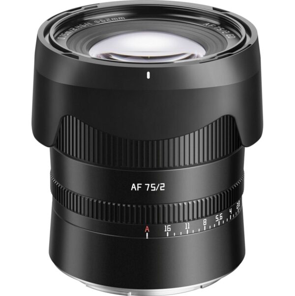 TTArtisan AF 75mm f/2.0 Fuji X-Mount Black