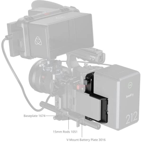 SmallRig 5228 V-Mount Battery Mount Plate
