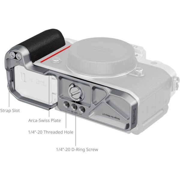 SmallRig 5706 L-Shaped Mount Plate w/ Silicone Handle For...