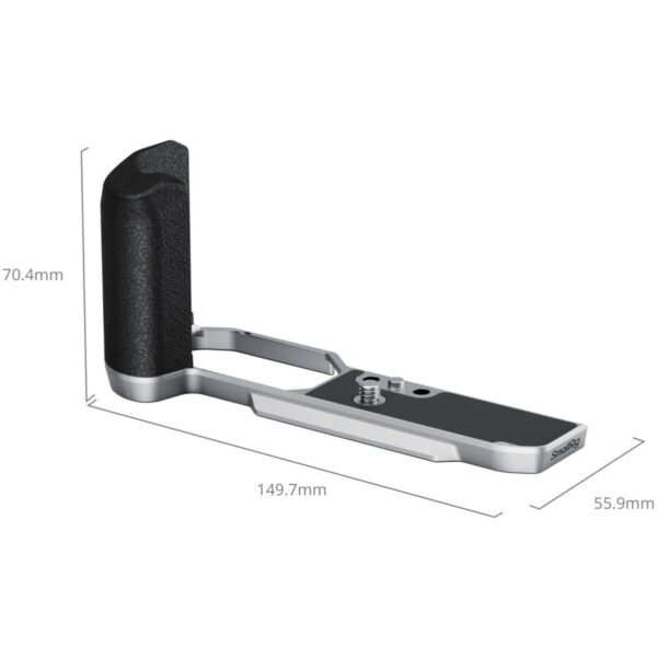 SmallRig 5706 L-Shaped Mount Plate w/ Silicone Handle For...