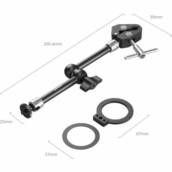 SmallRig 5604 MagSafe-Compatible Crab-Shaped Clamp