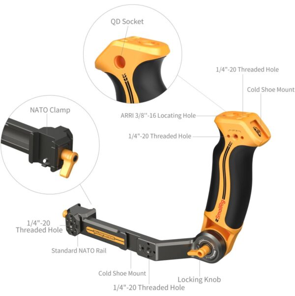 SmallRig 5524 Sling Handle For DJI RS 2| RS 3/4 Pro en Mi...