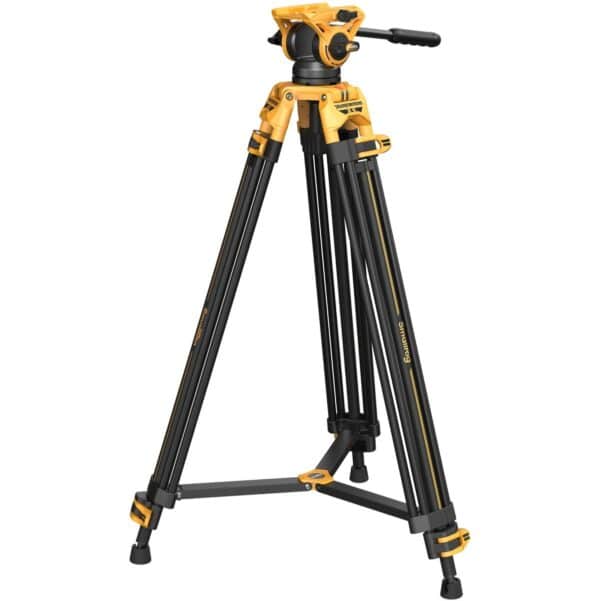 SmallRig 5523 Heavy-Duty Fluid Head Tripod AD-01 (Bumbleb...