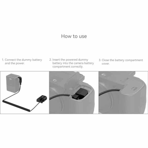 SmallRig 5410 DT-E6P Power Cable